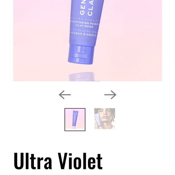 🌼 Generation Clay! Ultra Violet Brightening Purple Clay Mask. 🌼 - Picture 2 of 7
